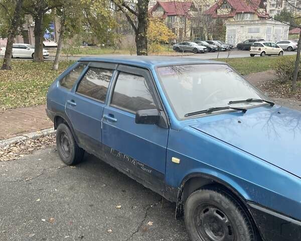 Синий ВАЗ 2109, объемом двигателя 1.5 л и пробегом 135 тыс. км за 900 $, фото 1 на Automoto.ua