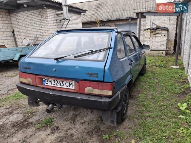Синий ВАЗ 2109, объемом двигателя 1.5 л и пробегом 222 тыс. км за 1400 $, фото 5 на Automoto.ua