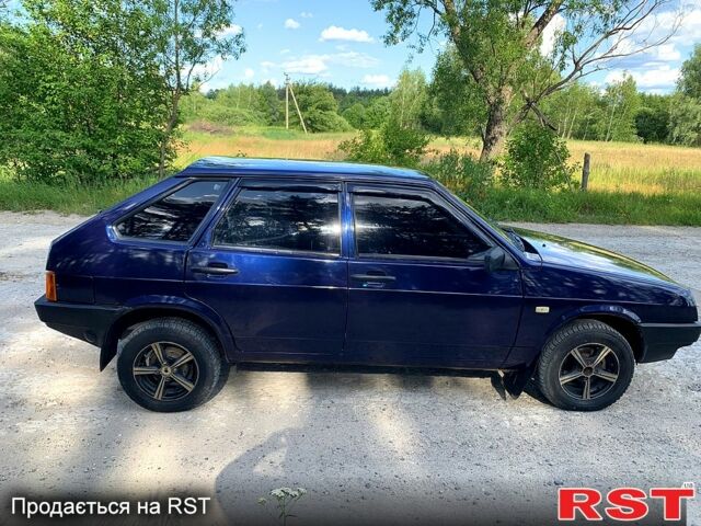 Синий ВАЗ 2109, объемом двигателя 1.5 л и пробегом 150 тыс. км за 1700 $, фото 1 на Automoto.ua