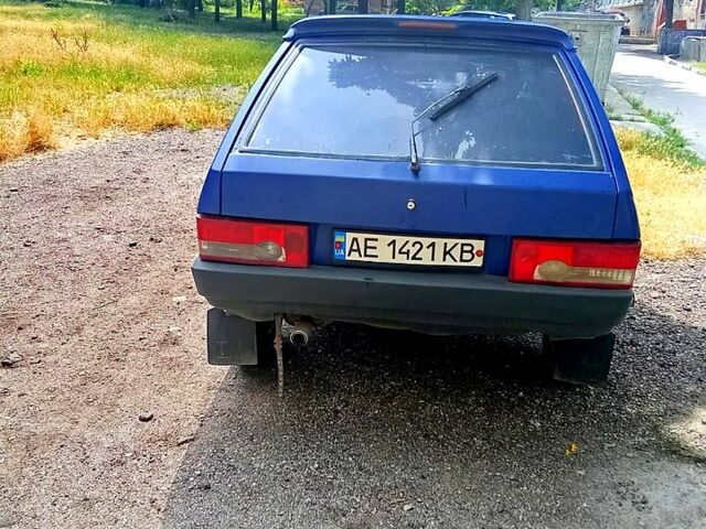 Синий ВАЗ 2109, объемом двигателя 1.5 л и пробегом 40 тыс. км за 1200 $, фото 1 на Automoto.ua