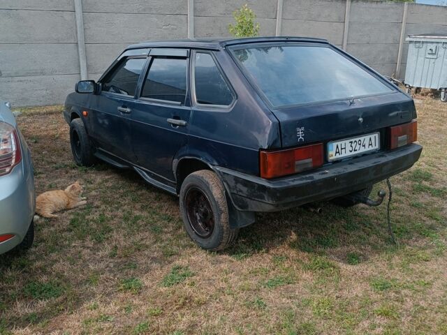 Синий ВАЗ 2109, объемом двигателя 1.5 л и пробегом 100 тыс. км за 800 $, фото 3 на Automoto.ua