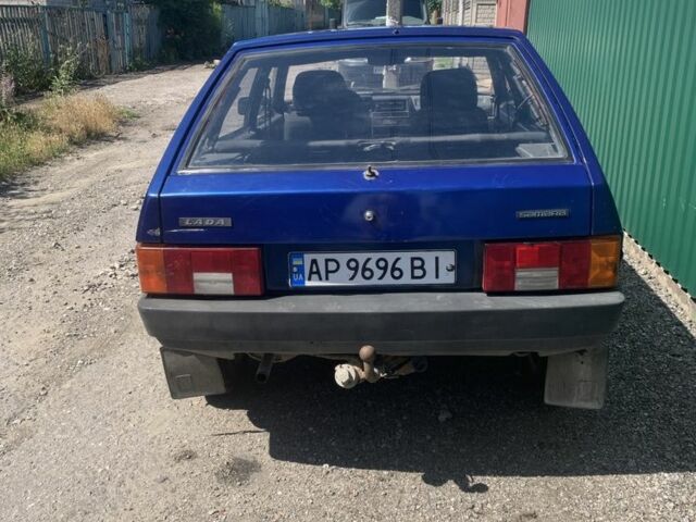 Синий ВАЗ 2109, объемом двигателя 1.5 л и пробегом 300 тыс. км за 1322 $, фото 2 на Automoto.ua