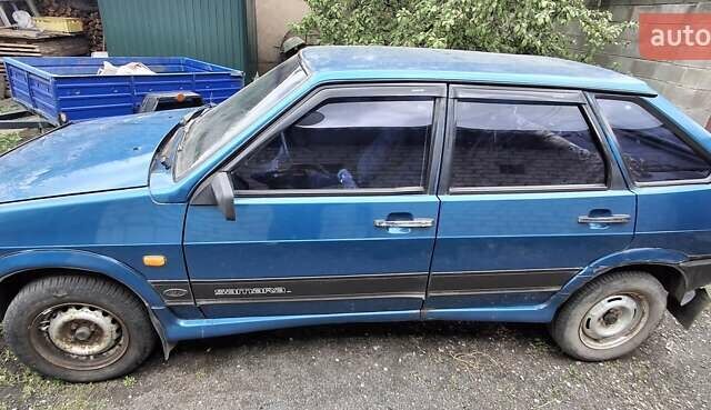 Синий ВАЗ 2109, объемом двигателя 1.5 л и пробегом 274 тыс. км за 1200 $, фото 3 на Automoto.ua