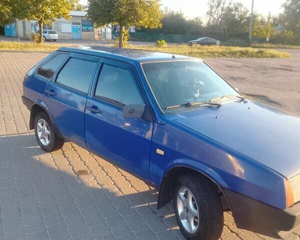 Синий ВАЗ 2109, объемом двигателя 1.5 л и пробегом 240 тыс. км за 1350 $, фото 2 на Automoto.ua