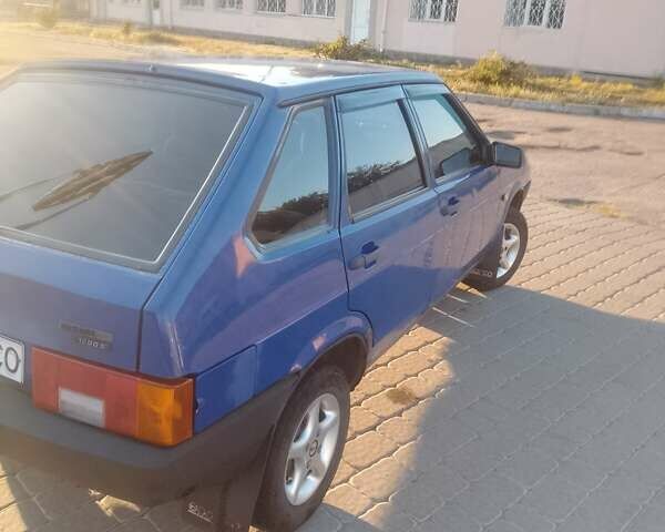 Синий ВАЗ 2109, объемом двигателя 1.5 л и пробегом 240 тыс. км за 1350 $, фото 1 на Automoto.ua