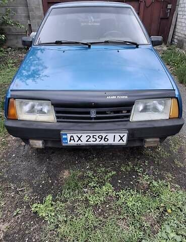 Синий ВАЗ 2109, объемом двигателя 1.5 л и пробегом 274 тыс. км за 1200 $, фото 1 на Automoto.ua