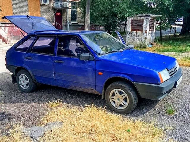 Синий ВАЗ 2109, объемом двигателя 1.5 л и пробегом 40 тыс. км за 1200 $, фото 3 на Automoto.ua