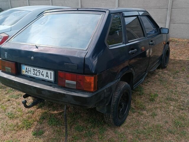 Синий ВАЗ 2109, объемом двигателя 1.5 л и пробегом 100 тыс. км за 800 $, фото 2 на Automoto.ua