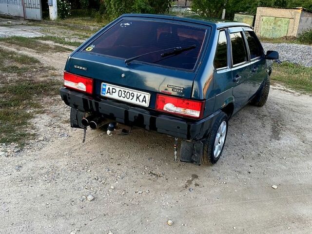 Синий ВАЗ 2109, объемом двигателя 1.5 л и пробегом 200 тыс. км за 1400 $, фото 3 на Automoto.ua