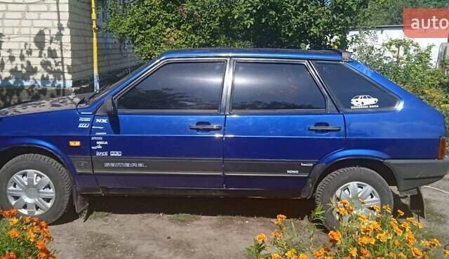 Синий ВАЗ 2109, объемом двигателя 1.5 л и пробегом 207 тыс. км за 2000 $, фото 1 на Automoto.ua