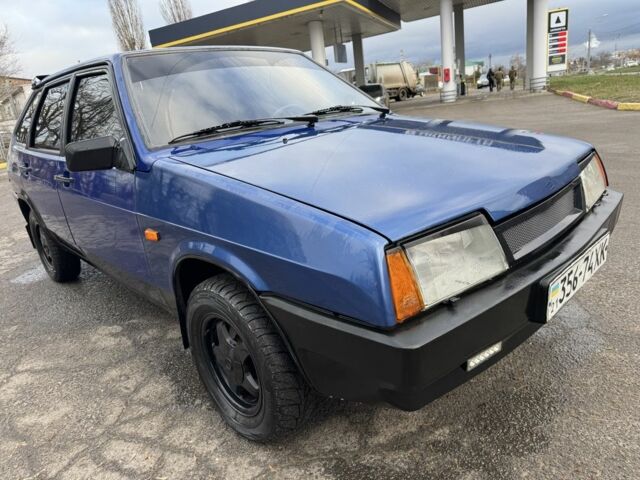 Синий ВАЗ 2109, объемом двигателя 0 л и пробегом 165 тыс. км за 1000 $, фото 2 на Automoto.ua