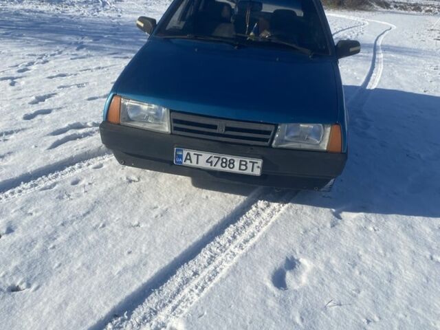 Синий ВАЗ 2109, объемом двигателя 1.5 л и пробегом 99 тыс. км за 1000 $, фото 11 на Automoto.ua
