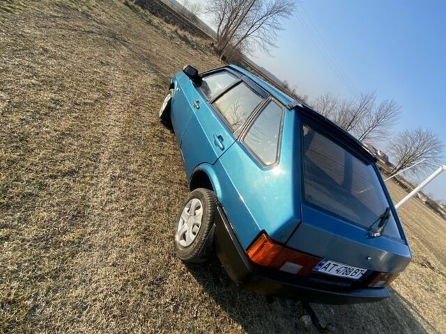 Синий ВАЗ 2109, объемом двигателя 1.5 л и пробегом 99 тыс. км за 1000 $, фото 4 на Automoto.ua