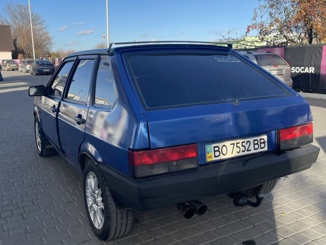 Синий ВАЗ 2109, объемом двигателя 1.5 л и пробегом 550 тыс. км за 1600 $, фото 3 на Automoto.ua