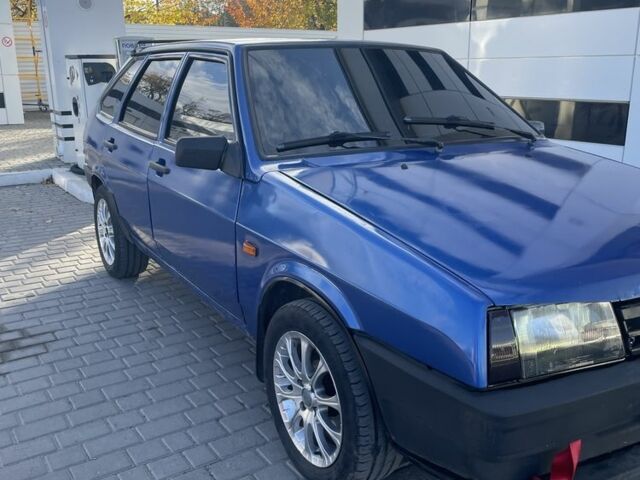 Синий ВАЗ 2109, объемом двигателя 1.5 л и пробегом 550 тыс. км за 1600 $, фото 2 на Automoto.ua