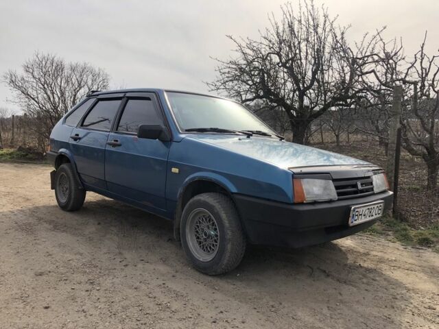 Синий ВАЗ 2109, объемом двигателя 1.5 л и пробегом 229 тыс. км за 1800 $, фото 1 на Automoto.ua