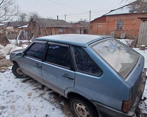 Синий ВАЗ 2109, объемом двигателя 1.5 л и пробегом 283 тыс. км за 1150 $, фото 2 на Automoto.ua