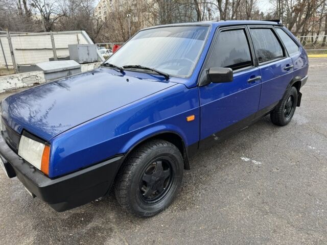 Синий ВАЗ 2109, объемом двигателя 0 л и пробегом 165 тыс. км за 1000 $, фото 1 на Automoto.ua