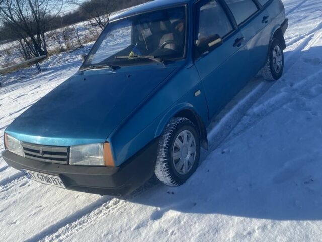 Синий ВАЗ 2109, объемом двигателя 1.5 л и пробегом 99 тыс. км за 1000 $, фото 13 на Automoto.ua