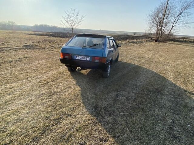 Синий ВАЗ 2109, объемом двигателя 1.5 л и пробегом 99 тыс. км за 1000 $, фото 7 на Automoto.ua