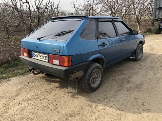 Синий ВАЗ 2109, объемом двигателя 1.5 л и пробегом 229 тыс. км за 1800 $, фото 3 на Automoto.ua