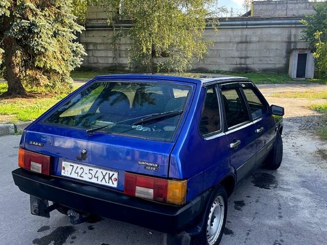 Синий ВАЗ 2109, объемом двигателя 1.5 л и пробегом 185 тыс. км за 1400 $, фото 1 на Automoto.ua