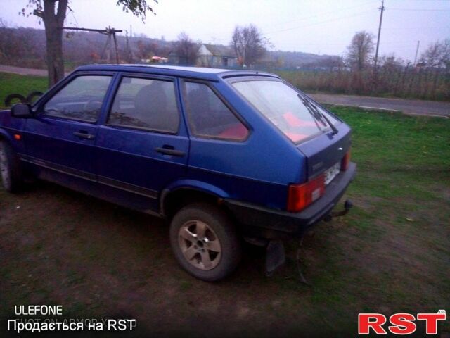 Синій ВАЗ 2109, об'ємом двигуна 1.5 л та пробігом 0 тис. км за 1300 $, фото 1 на Automoto.ua