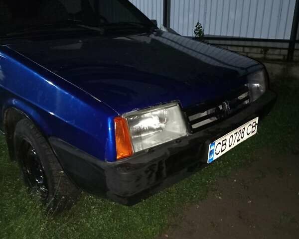 Синій ВАЗ 2109, об'ємом двигуна 1.5 л та пробігом 70 тис. км за 1400 $, фото 1 на Automoto.ua
