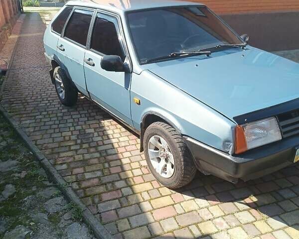 Синій ВАЗ 2109, об'ємом двигуна 1.5 л та пробігом 190 тис. км за 971 $, фото 1 на Automoto.ua