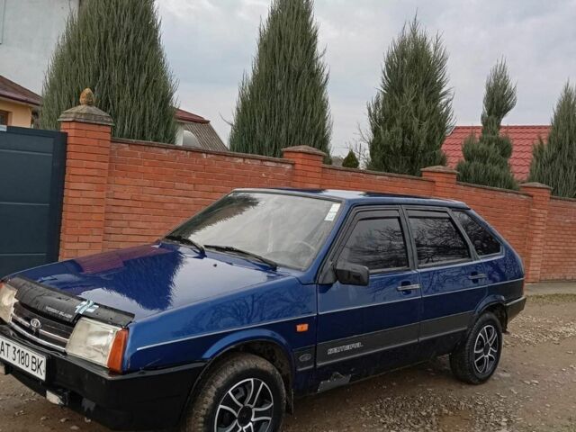 Синій ВАЗ 2109, об'ємом двигуна 1 л та пробігом 200 тис. км за 800 $, фото 1 на Automoto.ua