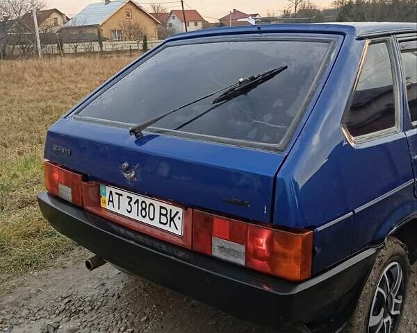 Синій ВАЗ 2109, об'ємом двигуна 1.46 л та пробігом 151 тис. км за 900 $, фото 2 на Automoto.ua