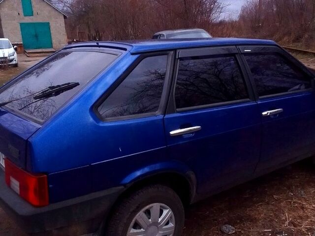 Синий ВАЗ 2109, объемом двигателя 1.5 л и пробегом 80 тыс. км за 1600 $, фото 2 на Automoto.ua