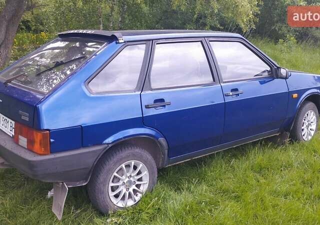 Синий ВАЗ 2109, объемом двигателя 1.5 л и пробегом 230 тыс. км за 2200 $, фото 4 на Automoto.ua