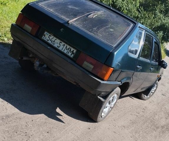 Синий ВАЗ 2109, объемом двигателя 1 л и пробегом 1 тыс. км за 769 $, фото 5 на Automoto.ua