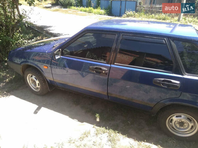 Синій ВАЗ 2109, об'ємом двигуна 1.3 л та пробігом 86 тис. км за 1800 $, фото 7 на Automoto.ua