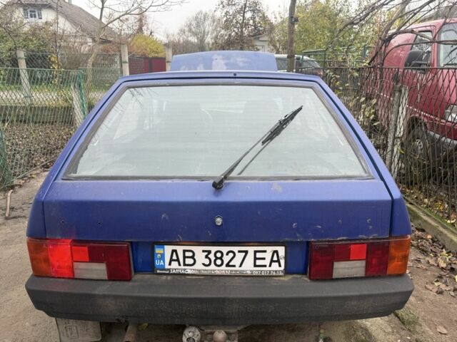 Синий ВАЗ 2109, объемом двигателя 1.5 л и пробегом 100 тыс. км за 1750 $, фото 2 на Automoto.ua