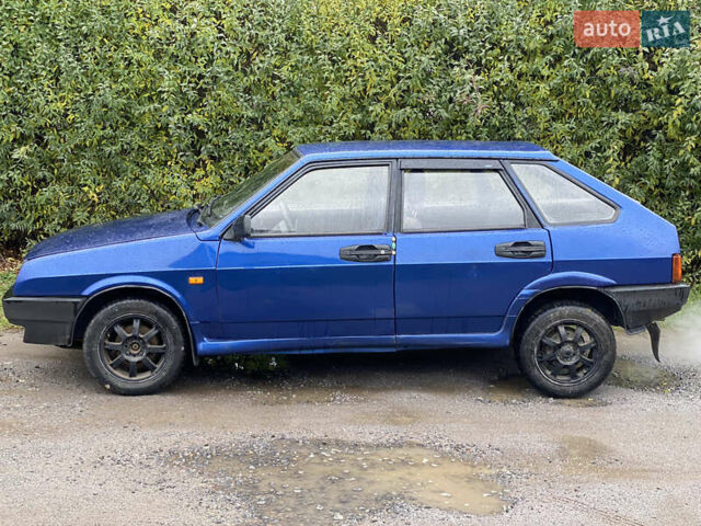 Синий ВАЗ 2109, объемом двигателя 1.5 л и пробегом 200 тыс. км за 1150 $, фото 1 на Automoto.ua