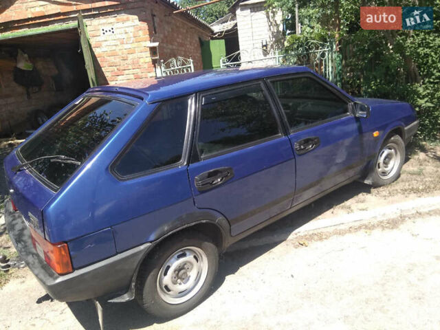 Синій ВАЗ 2109, об'ємом двигуна 1.3 л та пробігом 86 тис. км за 1800 $, фото 5 на Automoto.ua