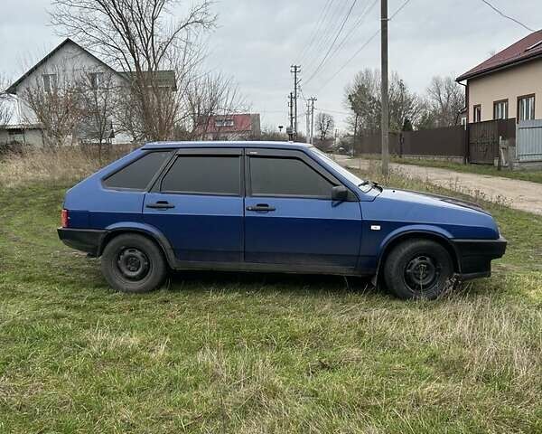 Синій ВАЗ 2109, об'ємом двигуна 1.5 л та пробігом 128 тис. км за 2000 $, фото 1 на Automoto.ua