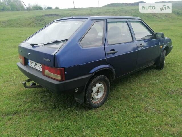 Синий ВАЗ 2109, объемом двигателя 1.5 л и пробегом 223 тыс. км за 750 $, фото 2 на Automoto.ua