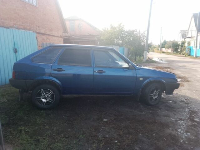 Синий ВАЗ 2109, объемом двигателя 1.5 л и пробегом 200 тыс. км за 1250 $, фото 3 на Automoto.ua