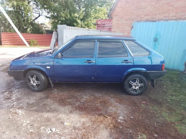 Синий ВАЗ 2109, объемом двигателя 1.5 л и пробегом 200 тыс. км за 1250 $, фото 1 на Automoto.ua