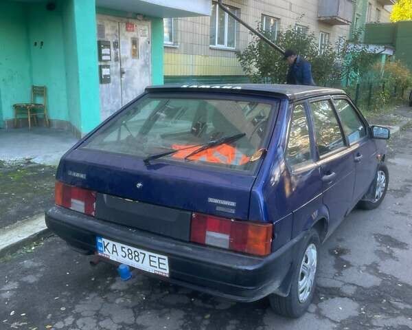 Синий ВАЗ 2109, объемом двигателя 1.5 л и пробегом 368 тыс. км за 1300 $, фото 3 на Automoto.ua