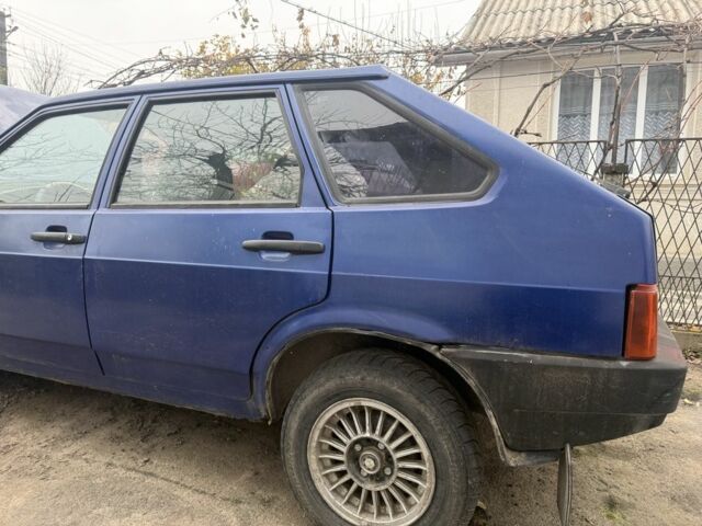 Синий ВАЗ 2109, объемом двигателя 1.5 л и пробегом 100 тыс. км за 1750 $, фото 16 на Automoto.ua