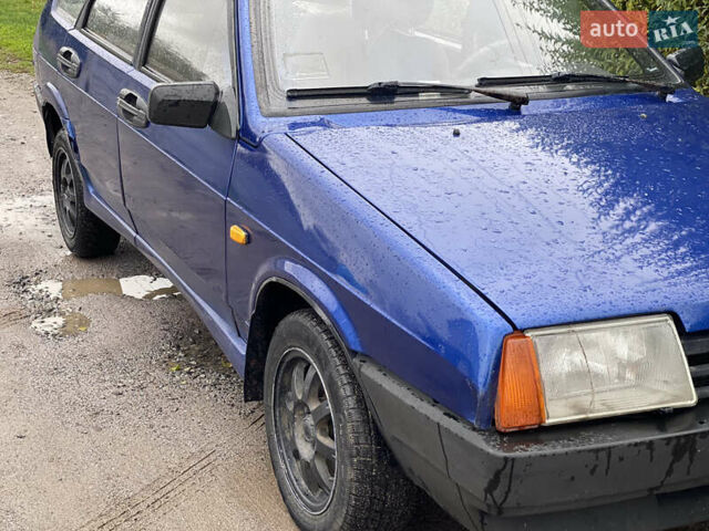 Синий ВАЗ 2109, объемом двигателя 1.5 л и пробегом 200 тыс. км за 1150 $, фото 12 на Automoto.ua