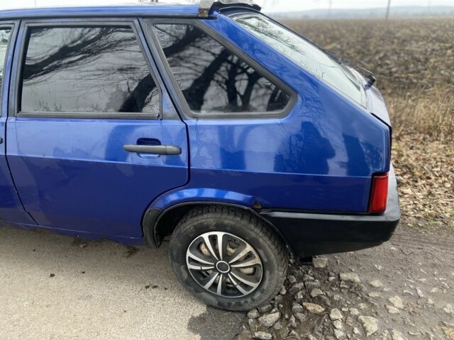 Синій ВАЗ 2109, об'ємом двигуна 1.5 л та пробігом 220 тис. км за 650 $, фото 5 на Automoto.ua