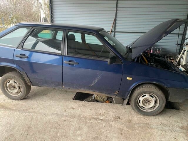 Синій ВАЗ 2109, об'ємом двигуна 1.5 л та пробігом 170 тис. км за 850 $, фото 1 на Automoto.ua