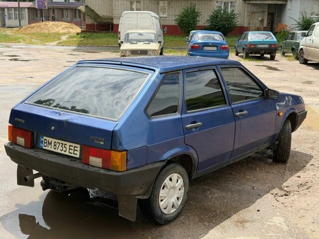 Синій ВАЗ 2109, об'ємом двигуна 1.5 л та пробігом 330 тис. км за 1171 $, фото 2 на Automoto.ua
