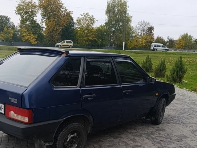 Синий ВАЗ 2109, объемом двигателя 1.5 л и пробегом 100 тыс. км за 600 $, фото 3 на Automoto.ua