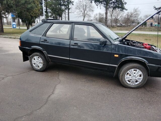 Синий ВАЗ 2109, объемом двигателя 1 л и пробегом 230 тыс. км за 1550 $, фото 1 на Automoto.ua